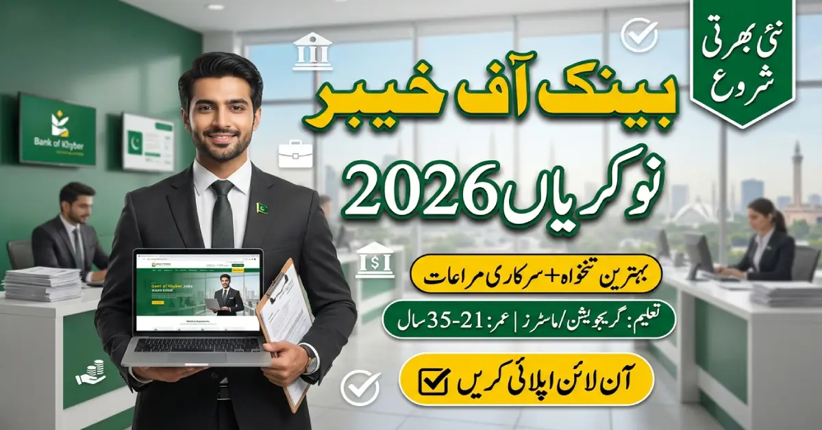 Bank of Khyber Jobs 2026