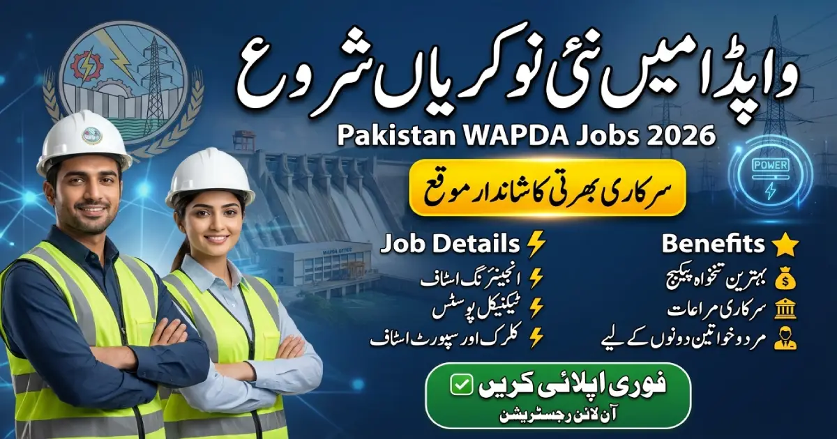 WAPDA Jobs 2026