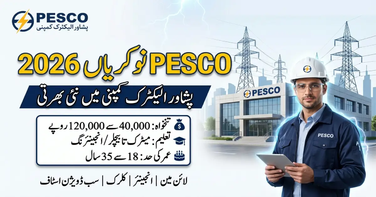 Peshawar Electric Company Jobs 2026