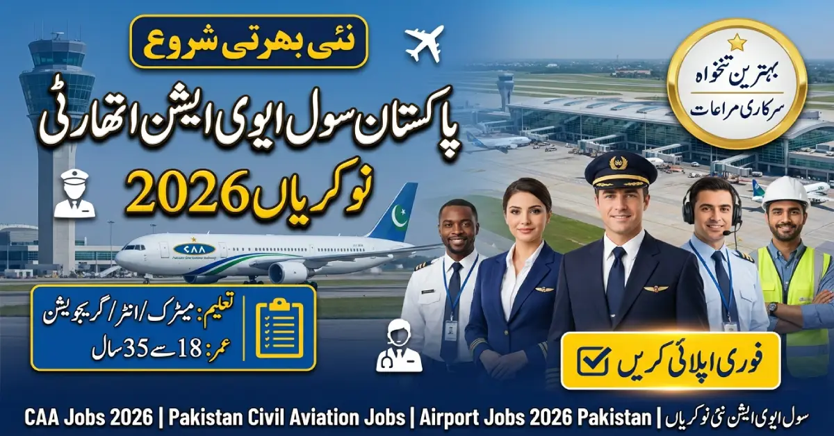 Pakistan Civil Aviation Authority Jobs 2026