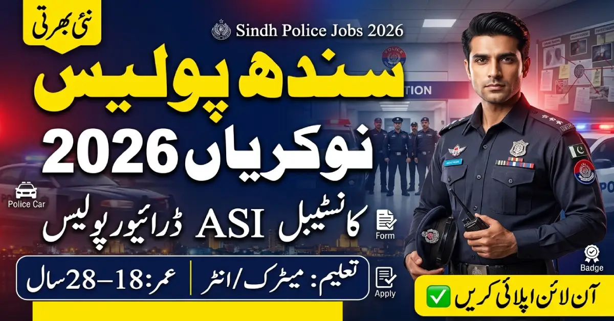 Sindh Prison Constable Jobs 2026