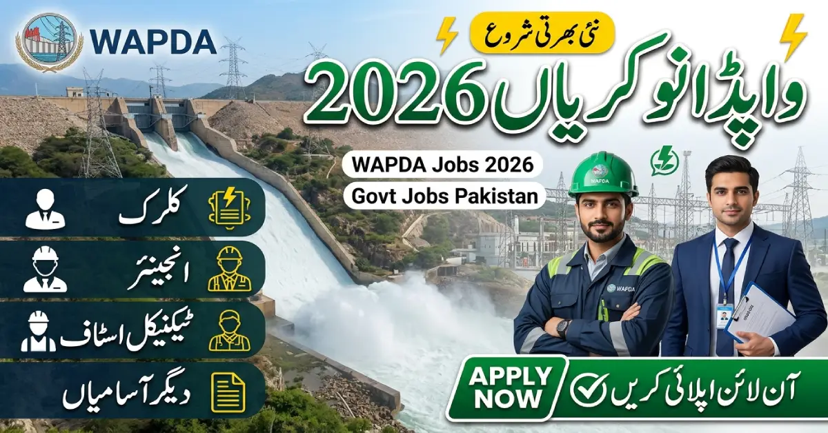 WAPDA Consultant Jobs 2026