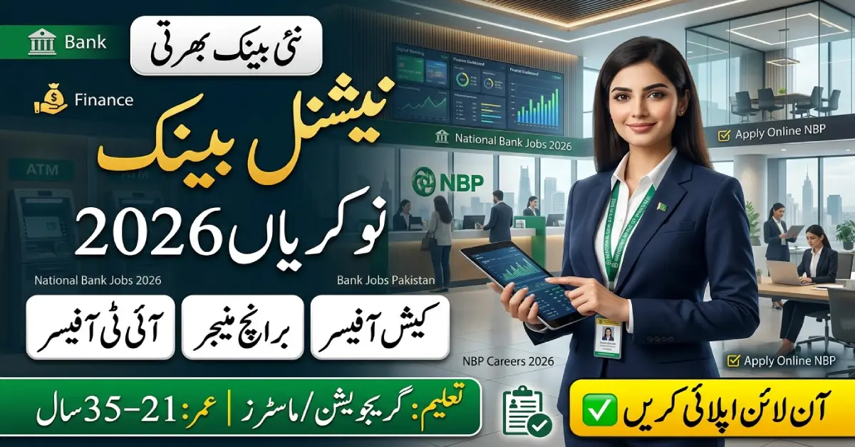 National Bank of Pakistan Jobs may 2026