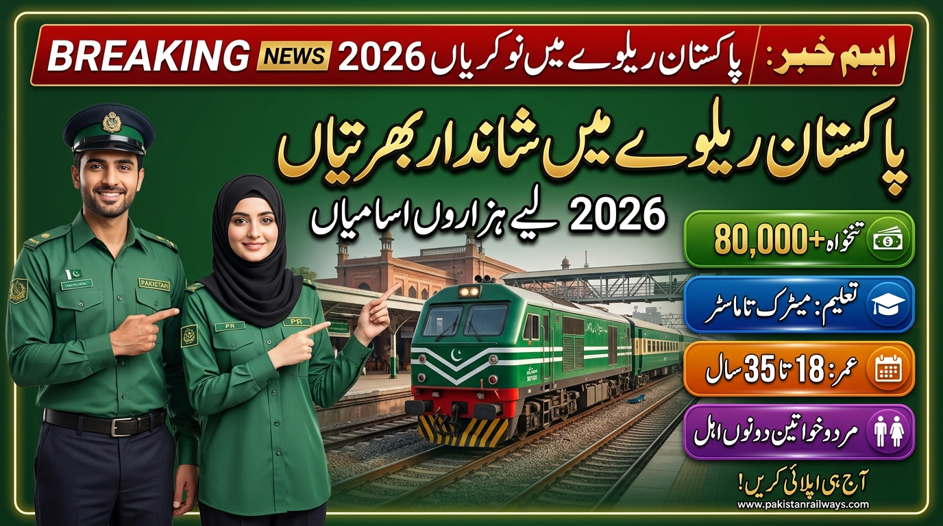 Pakistan Railways Jobs 2026