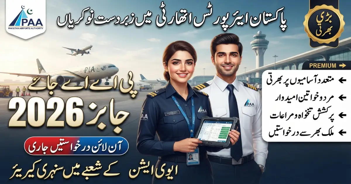 Pakistan Airports Authority PAA Medical Consultant Jobs 2026