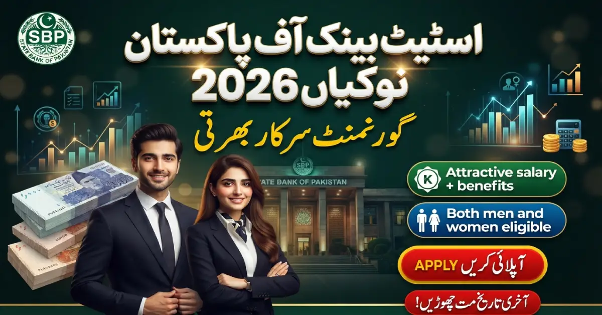 State Bank of Pakistan (SBP) Jobs 2026