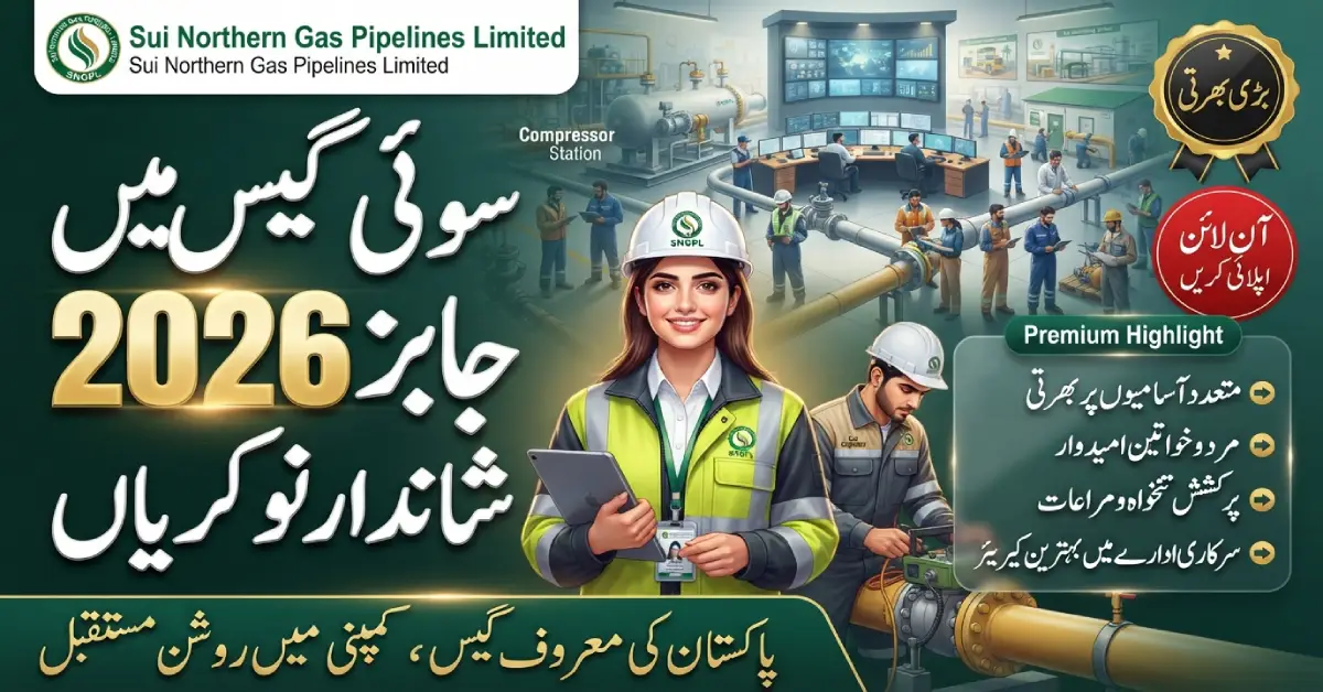 SSGC Jobs 2026