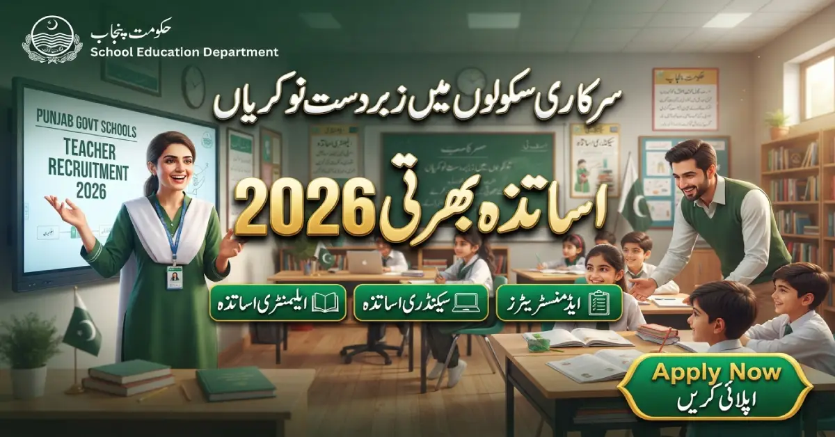 School Education Department Nasirabad Jobs 2026