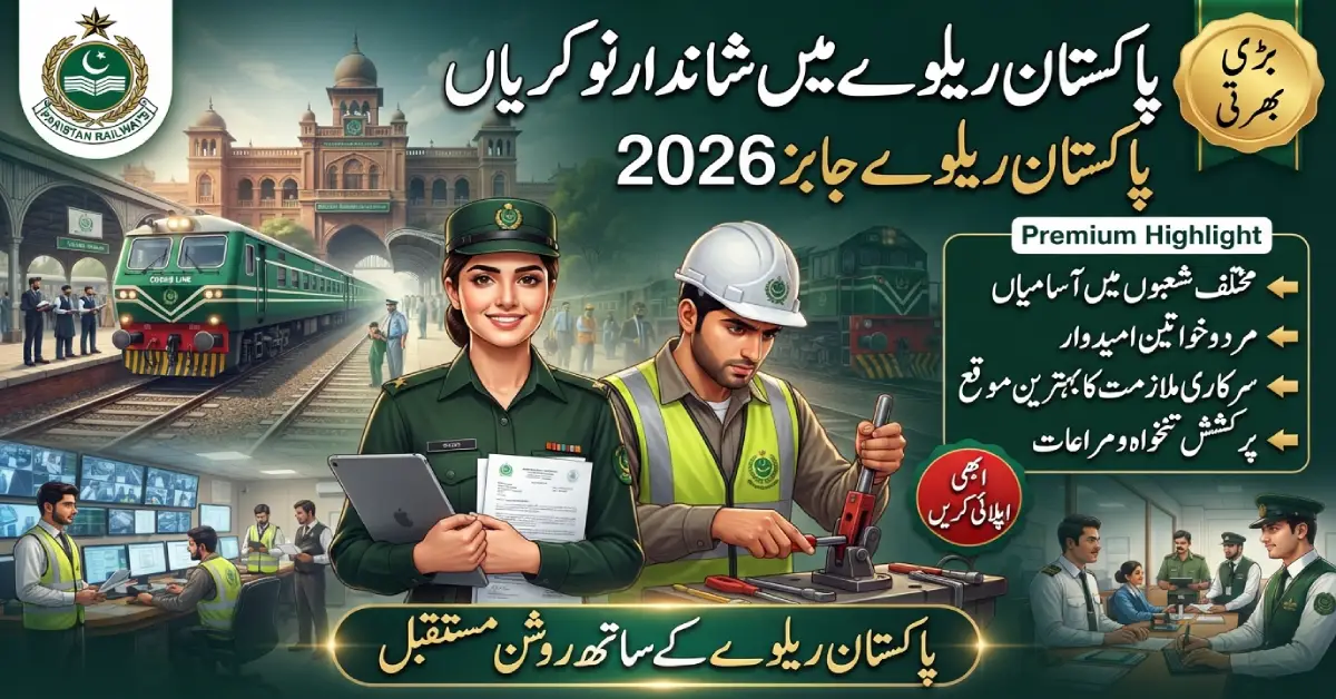 Pakistan Railways Jobs 2026