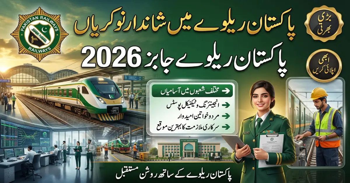Pakistan Railways Jobs 2026