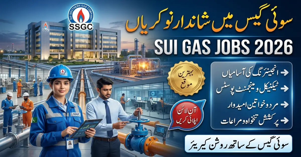 SSGC Manager Jobs 2026